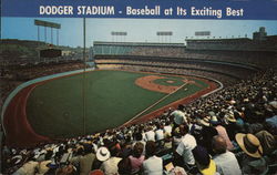 Dodger Stadium Los Angeles, CA Postcard Postcard Postcard