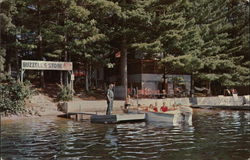 Buzzell's Grove, Kingston Lake New Hampshire Postcard Postcard Postcard