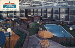 Howard Johnson's Motor Lodge Fredericton, NB Canada New Brunswick Postcard Postcard Postcard