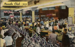 Nevada Club - "The Bonus Club" Reno, NV Postcard Postcard Postcard