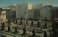 Union Square San Francisco, CA Postcard Postcard Postcard