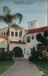 Loma Linda Sanitarium and Hospital California Postcard Postcard Postcard