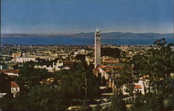 Panorama of University of California Berkeley, CA Postcard Postcard Postcard