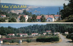 Mar Vista Motel, Anchor Bay Gualala, CA Postcard Postcard Postcard