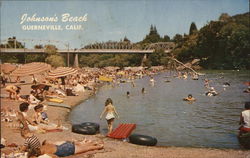 Johnson's Beach Guerneville, CA Postcard Postcard Postcard