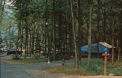 Camping at Kiasutha Recreational Area Postcard