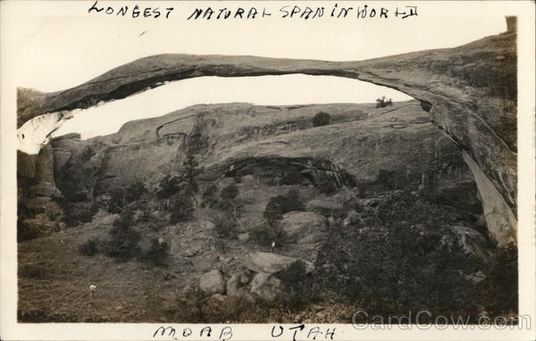Landscape Arch, Arches National Monument Moab Utah