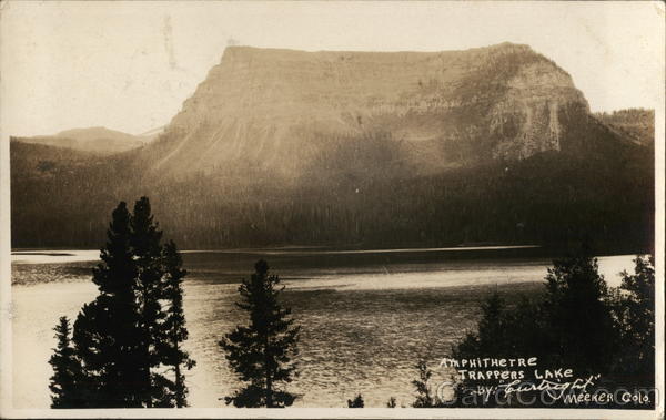 Amphitheater Trappers Lake Meeker Colorado