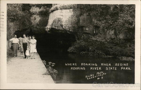 Where Roaring River Begins - Roaring River State Park Cassville Missouri