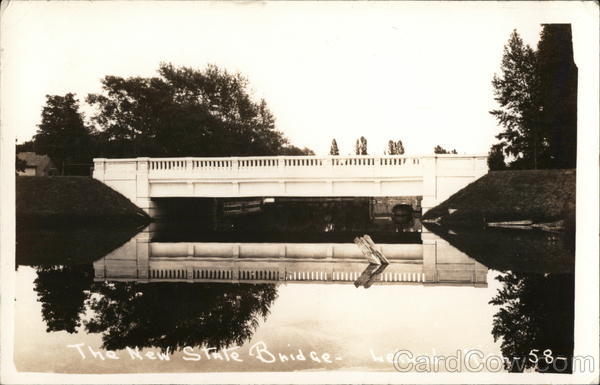 New State Bridge Leland Michigan