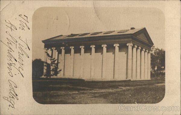 Vingolf Hall, The Library, St. Stephen's College Baltimore Maryland