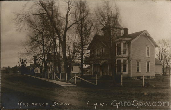 Residence Scene Lawler Iowa