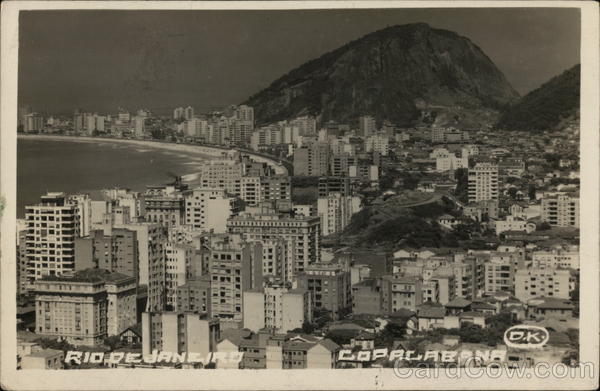 Copacabana Rio de Janeiro Brazil