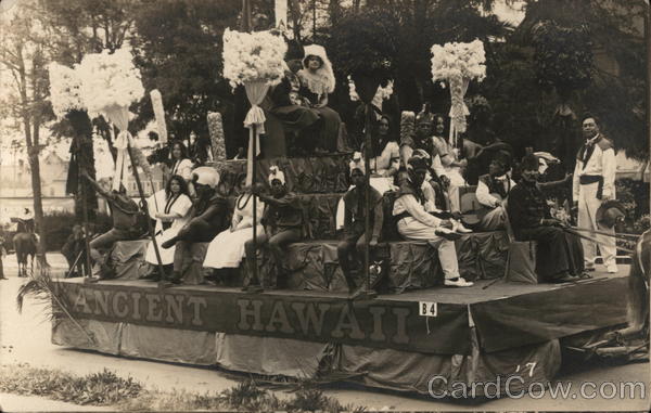 Ancient Hawaii Parade Float