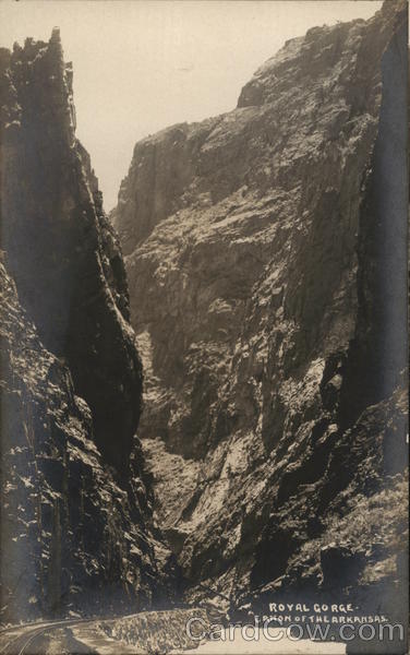 Royal Gorge - Canon of the Arkansas River Cañon City Colorado
