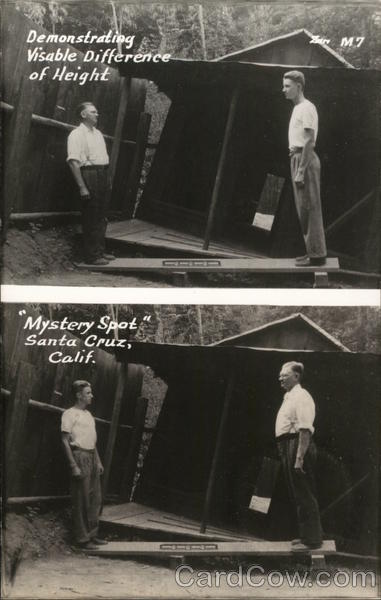 Mystery Spot Santa Cruz California