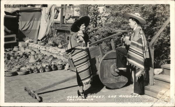 Olvera Street Los Angeles California