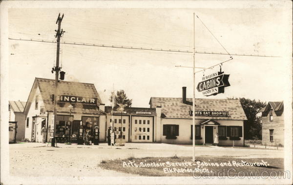 Art's Sinclair Service - Cabins and Restaurant Elk Rapids Michigan