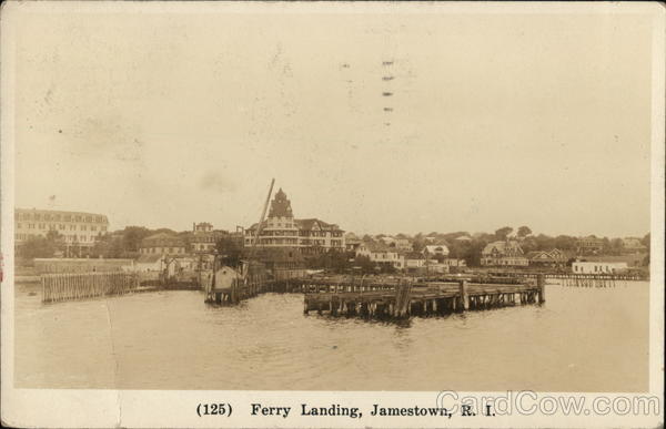 Ferry Landing Jamestown Rhode Island