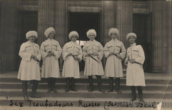 Six Troubadours Russes - Russian Performers Performers & Groups