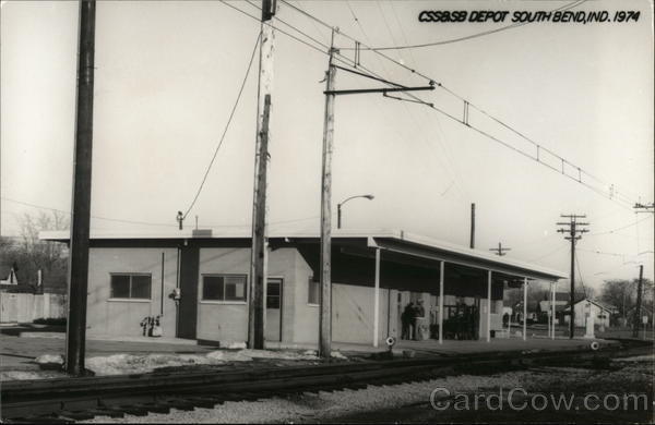 Train Depot - 1974 South Bend Indiana