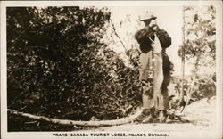 Trans-Canada Tourist Lodge Postcard