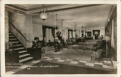 The Lounge - Cavalier Hotel Virginia Beach, VA Postcard Postcard Postcard