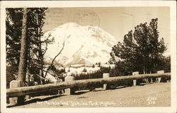 Mount Rainier and Yakima Park Highway Washington Mount Rainier National Park Postcard Postcard Postcard
