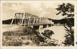 Niangua Bridge Crossing the Lake of the Ozarks Camdenton, MO Postcard Postcard Postcard