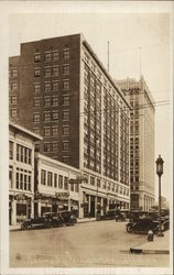 Two Tall Structures - Kennedy and Cosden Bldgs. Postcard