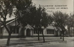 Columbian Elementary School Las Animas, CO Postcard Postcard Postcard