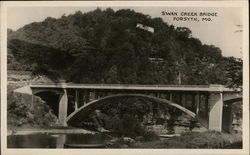 Swan Creek Bridge Forsyth, MO Postcard Postcard Postcard