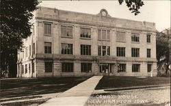 View of Court House New Hampton, IA Postcard Postcard Postcard