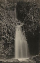 Grotto Falls Cold Brook Camp Postcard