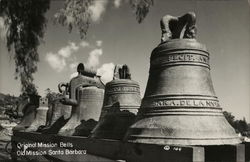 Original Mission Bells, Old Mission Postcard