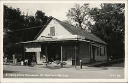 Evangeline Museum Postcard