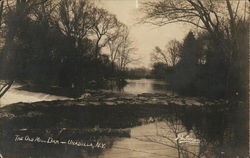 The Old Mill Dam Postcard