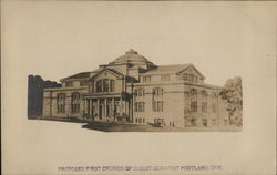Proposed First Church of Christ Scientist Portland, OR Postcard Postcard Postcard