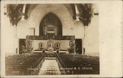 Morrow Memorial M. E. Church Postcard