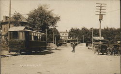 Street Scene, Landing Postcard