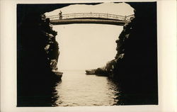 Sunset Cliffs Bridge Point Loma San Diego, CA Postcard Postcard Postcard