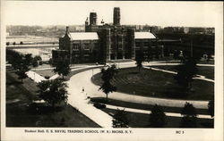 U.S. Naval Training School - Student Hall Postcard
