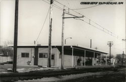 Train Depot - 1974 Postcard