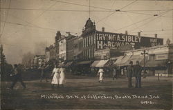 60812 Michigan Street, North of Jefferson Postcard