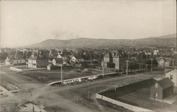 View of Town Evanston, WY Postcard Postcard Postcard