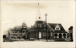 First Baptist Church Postcard