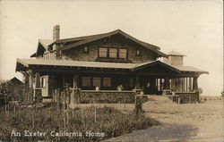 Street View of Home Exeter, CA Postcard Postcard Postcard