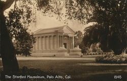 The Stanford Mausoleum Postcard