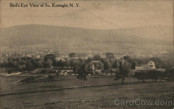 Bird's Eye View South Kortright New York