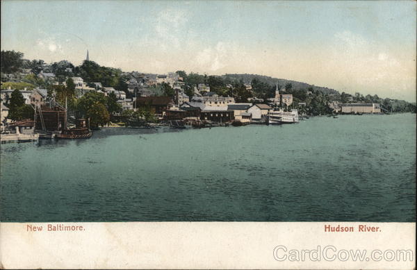 Hudson River New Baltimore New York